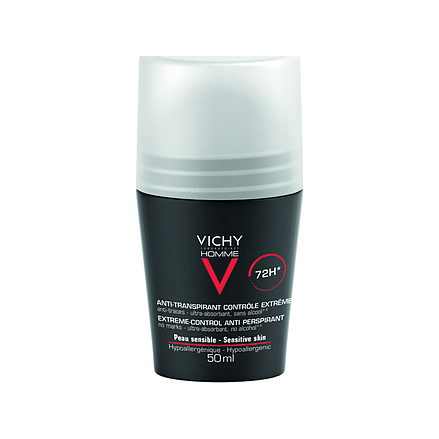 Vichy Homme Antiperspirant Deodorant Roll-On