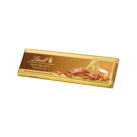 Lindt Tablet Gold Milk Almonds