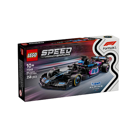 LEGO Speed Champions bwt alpine f1 team a524 racerbil