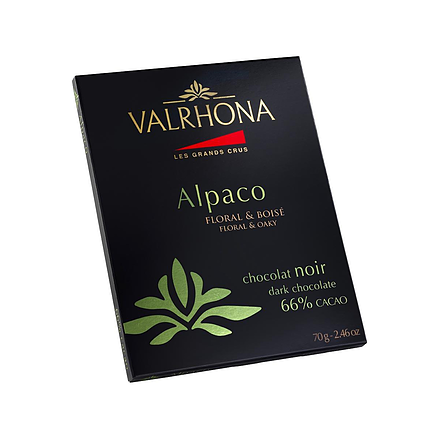 Valrhona Bar Alpaco 66% cocoa