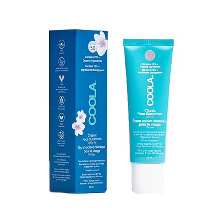 COOLA Sunscreen Classic Face Cream White Tea SPF 50 50 ml
