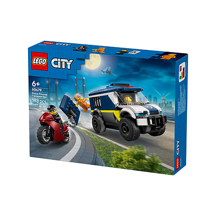 LEGO City politibil for fangetransport