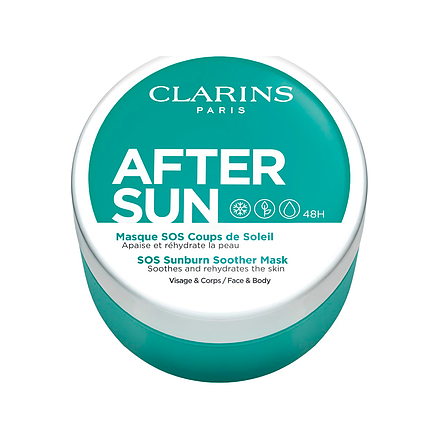 Clarins After Sun SOS Sunburn Soother Mask Face & Body