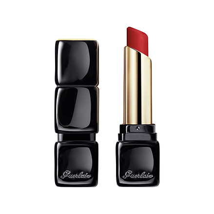 Guerlain Kisskiss Lipstick matte No 910 Wanted Red