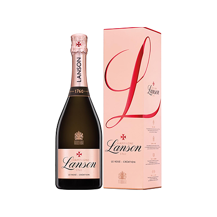 Lanson Rosé Label