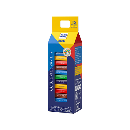 Ritter Sport Mini Tower Variety 250g