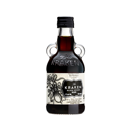 The Kraken Rum Black & Spiced 0,05L