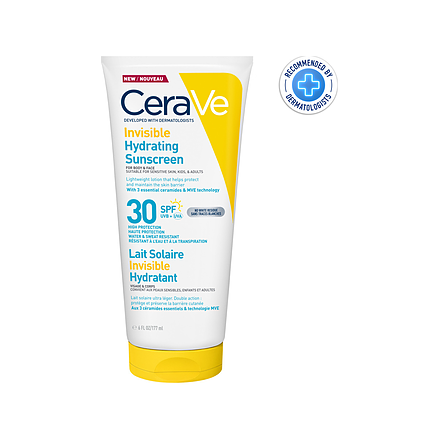 CeraVe Invisible Hydrating Sunscreen SPF30 177 ml