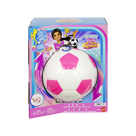 Team Barbie fotball dukke