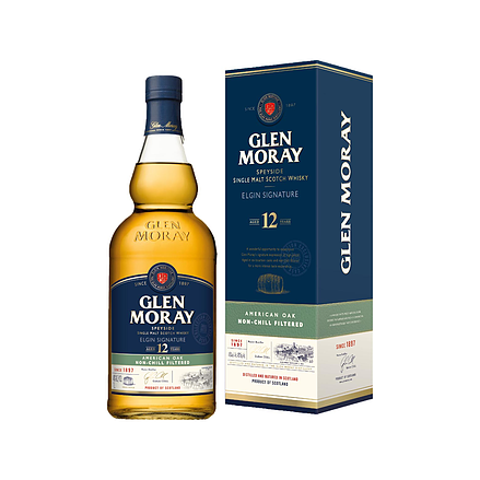 Glen Moray 12 YO Speyside Single Malt Scotch Whisky