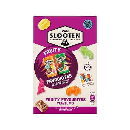 Van Slooten Travel Refill Mix Fruity 900g