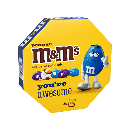 M&M'S Peanuts Gaveeske 300g