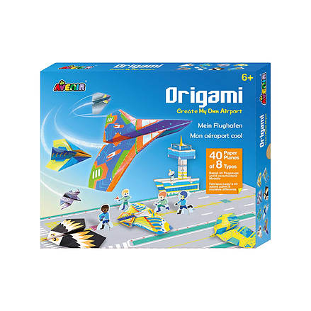 Avenir, create my own airport origami