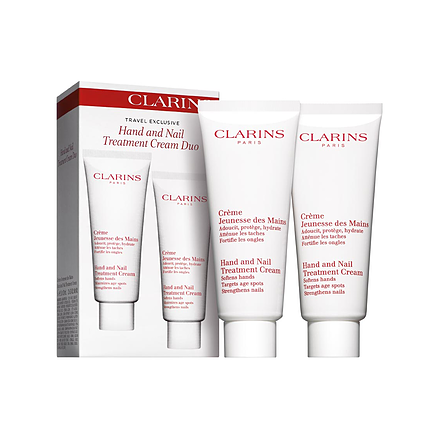 Clarins Hand & Nail Treatment Cream Duo Set