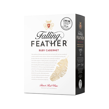 Falling Feather Bag in box