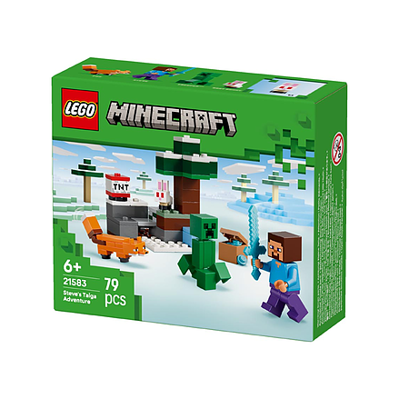 LEGO Minecraft Steve's Taiga adventure