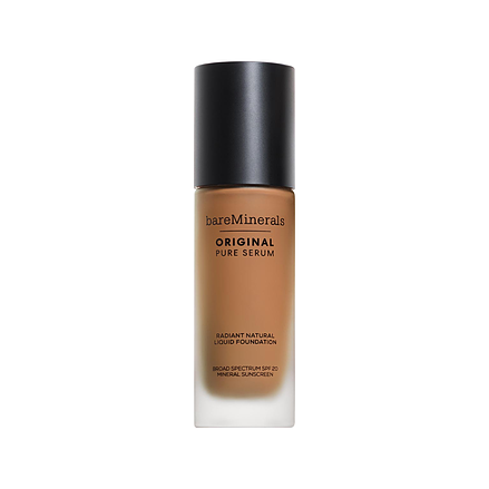 bareMinerals Original Pure Serum Liquid Foundation Medium Deep Warm