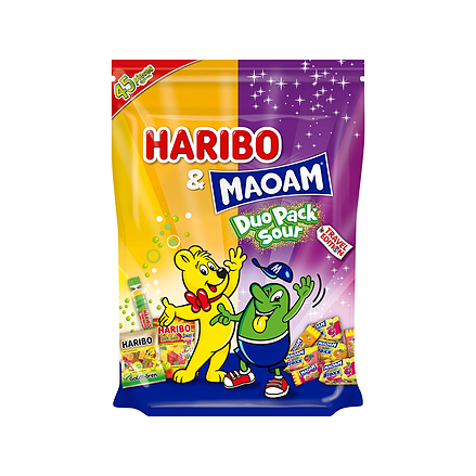 HARIBO & MAOAM duo pack sour