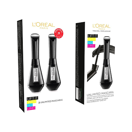 Unlimited Mascara Duo Black