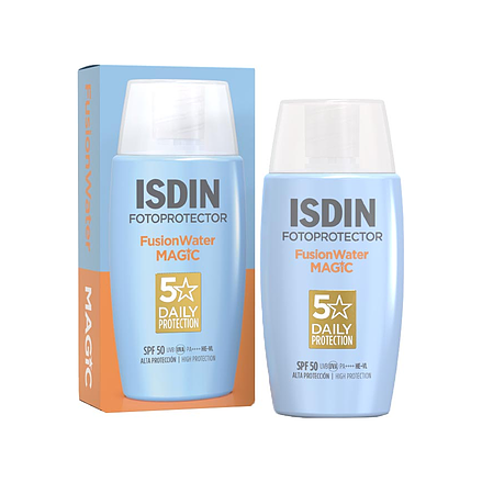 Isdin Fusion Water Magic Suncare Face Cream SPF 50 50 ml