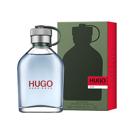 Boss Hugo Man Eau de Toilette Fragrance for Men 125ml