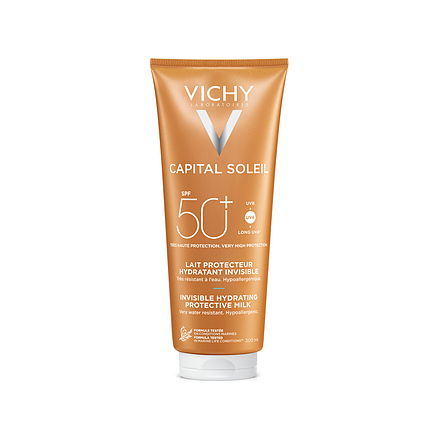 Vichy Capital Soleil Invisible Hydrating Protective Milk Face & Body SPF50+