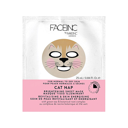 Face Inc. Cat Nap Brightening Sheet Mask