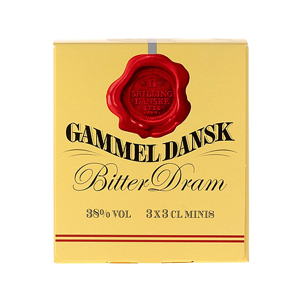 Gammel Dansk Bitter 3X0.03L