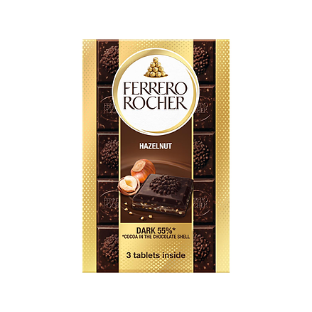Ferrero Rocher Dark Hazelnut Tablets 270 g