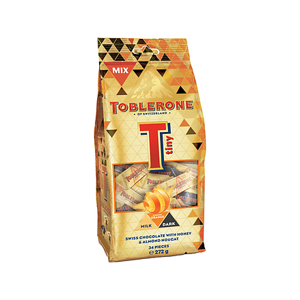 Toblerone Tiny Gingery Orange Mix Bag