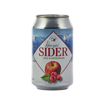 Apple and raspberry cider