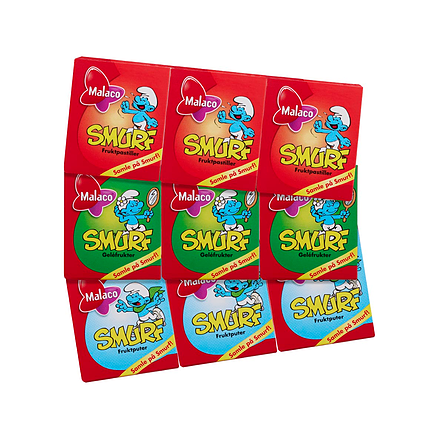 Malaco Smurf Pastiller