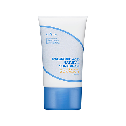 Isntree Hyaluronic Acid Natural Sun Cream SPF 50 50 ml