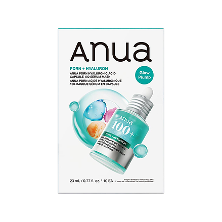 Anua PDRN Hyaluronic Acid Capsule 100 Serum Mask 10 packs