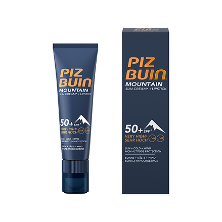 Piz Buin Mountain Sun Cream / Lipstick SPF50+