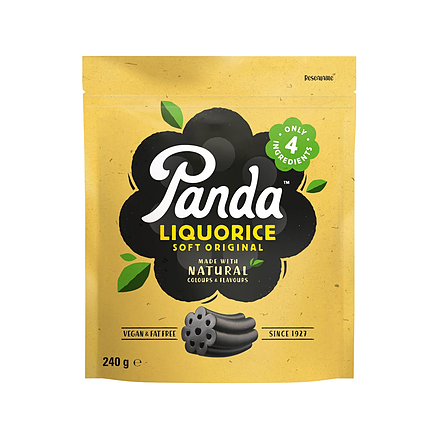 Panda All Natural Soft Liquorice