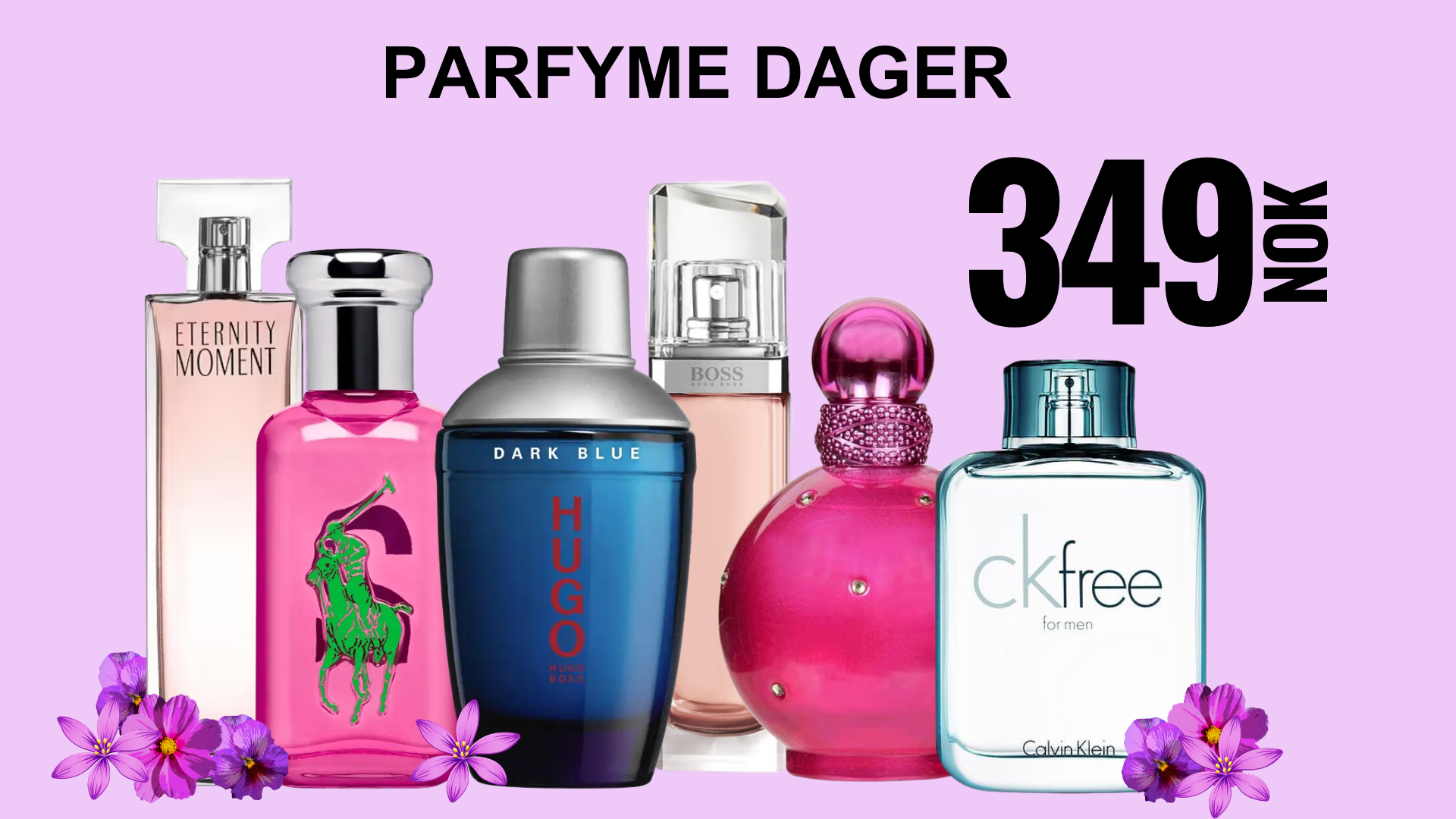 Parfymer fra 349 kr - se de her