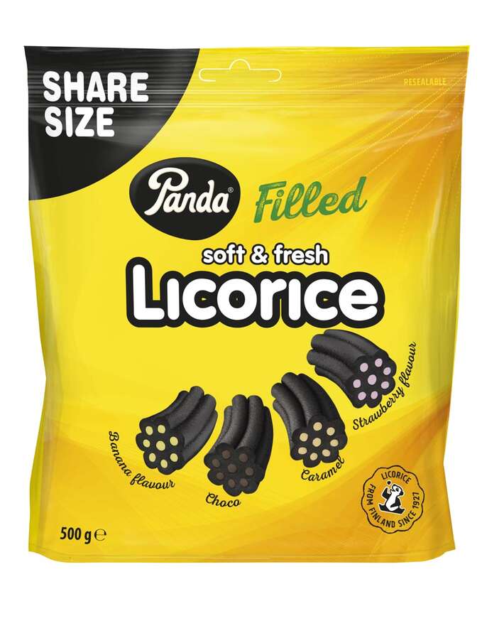 Panda Soft & Fresh Liquorice Filled