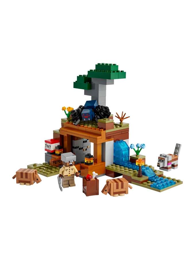 LEGO Minecraft ekspedisjonen til beltedyrgruven 1