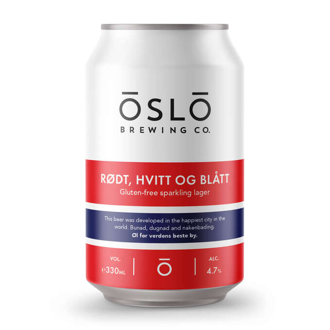 Oslo brewing company, Red, white and blue