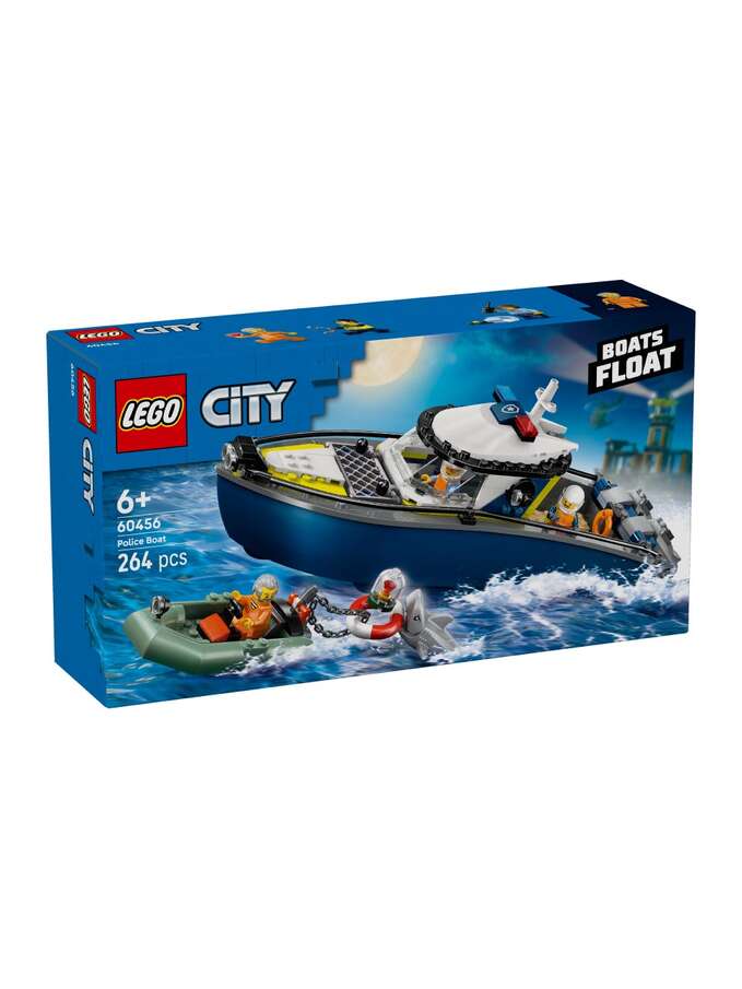 LEGO City Police police boat chase