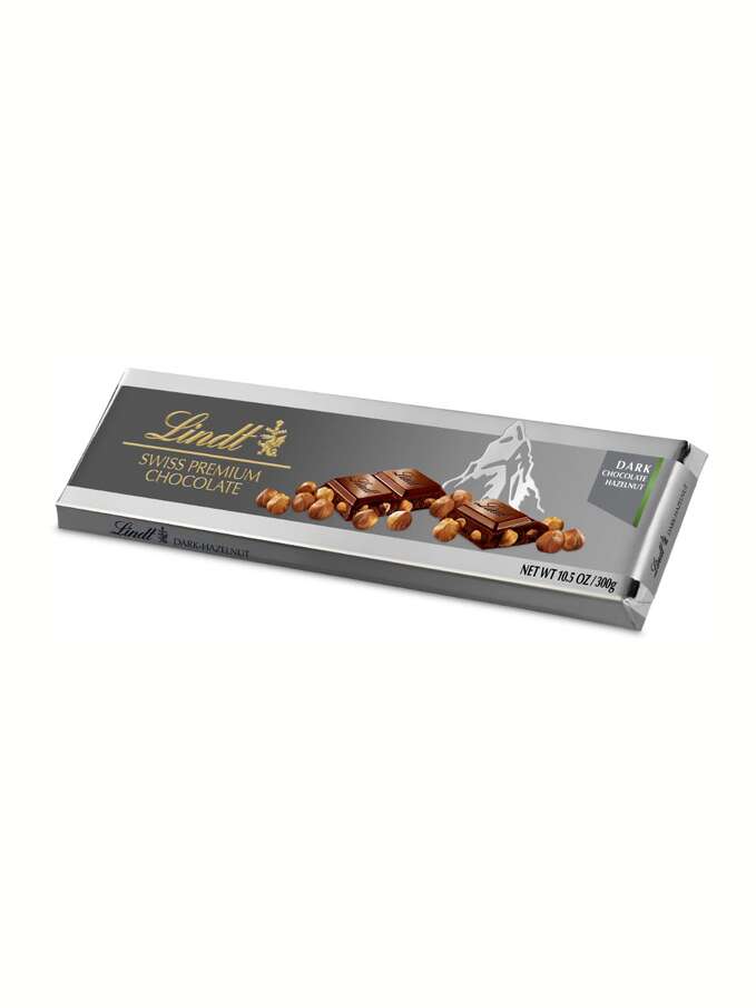 Lindt Tablet Silver Dark Hazelnut