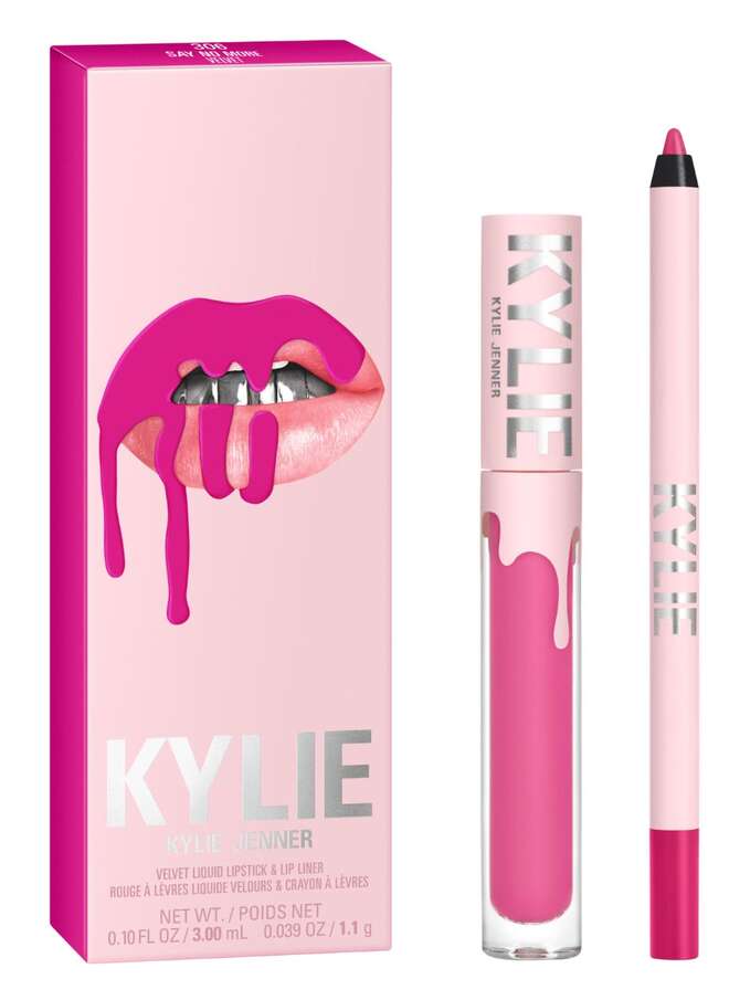Kylie Lipstick Set Velvet - 306 Say No More
