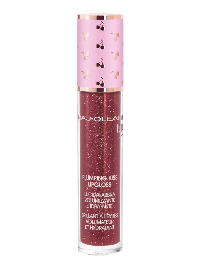 NAJ-OLEARI Plumping Kiss Lip Gloss 07 Grenadine Red