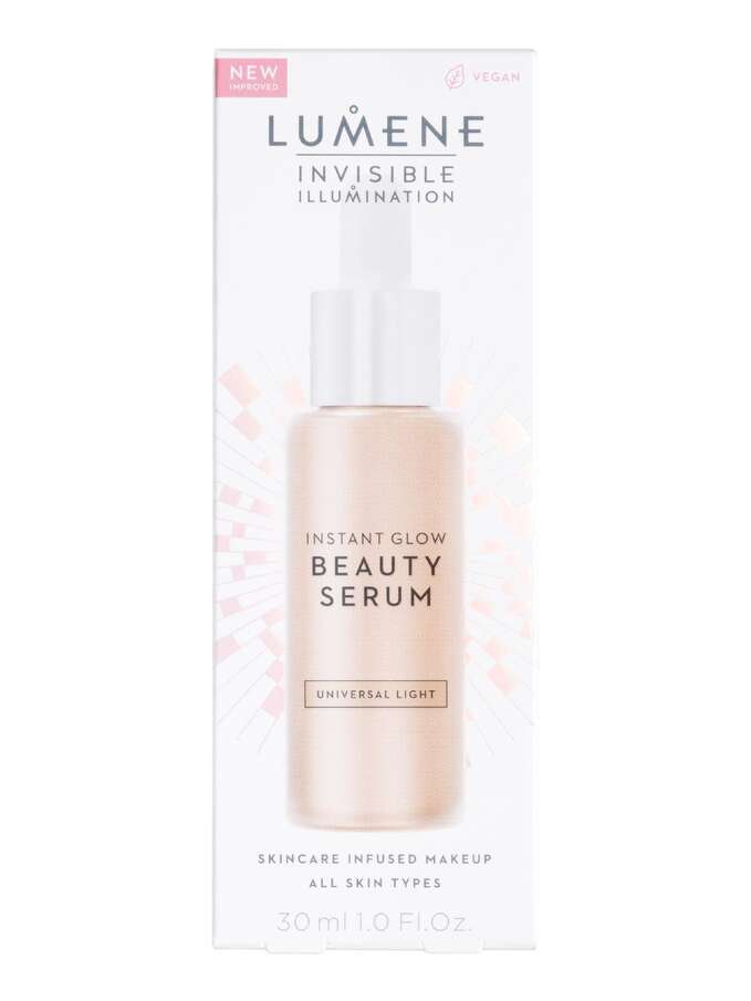 Lumene Invisible Illumination Instant Glow Beauty Serum Foundation 1