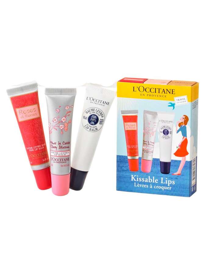 L'Occitane Kissable Lips Set