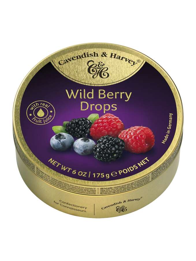 Cavendish & Harveys Wild Berry Drops 175g