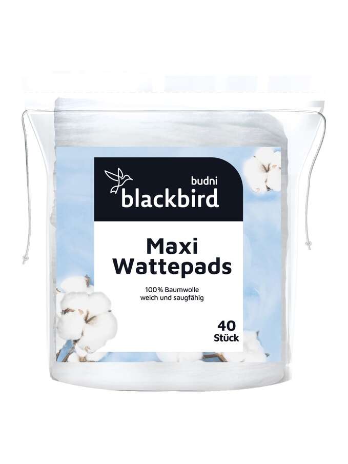 Blackbird Oval Cotton Pads 40 pcs 42 g