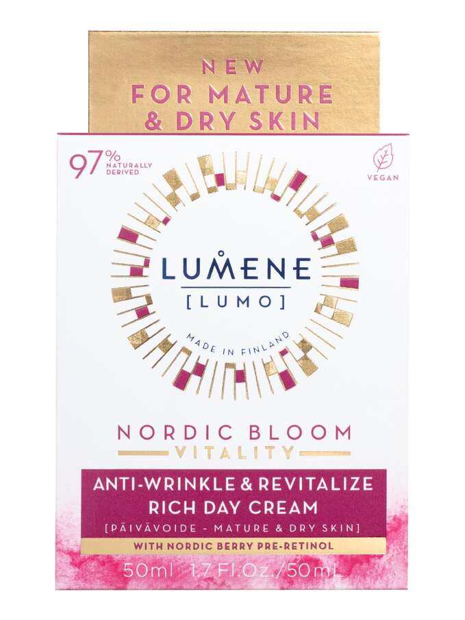 Lumene Nordic Bloom Vitality Anti-Wrinkle & Revitalize Rich Day Cream  1