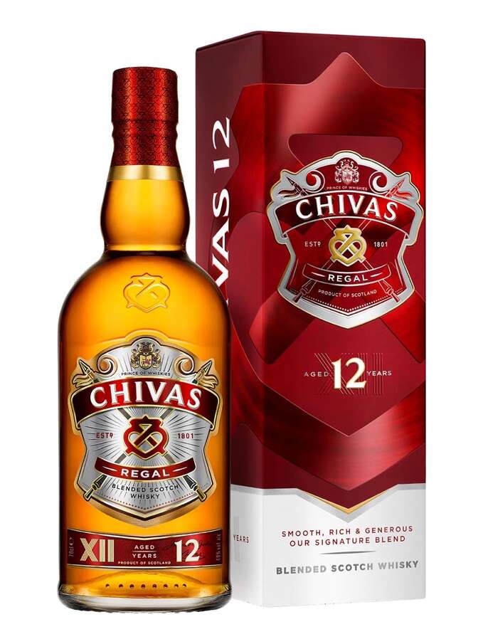 Chivas Regal Blended Scotch Whisky 12 years old 1